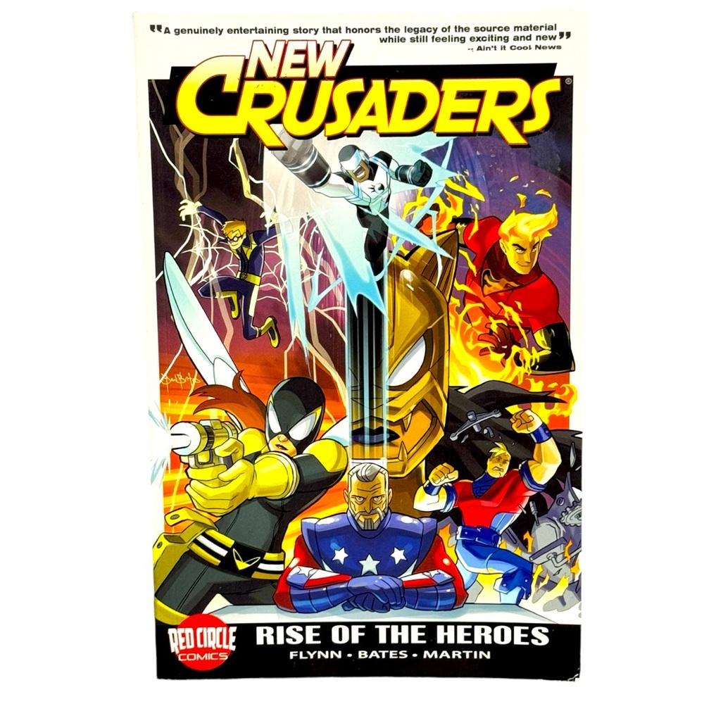 Red Circle New Crusaders Rise of‎ the Heroes Graphic Novel